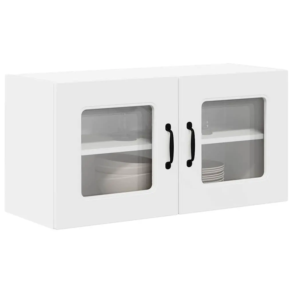 White Engineered Wood Kitchen Cabinet for Storage