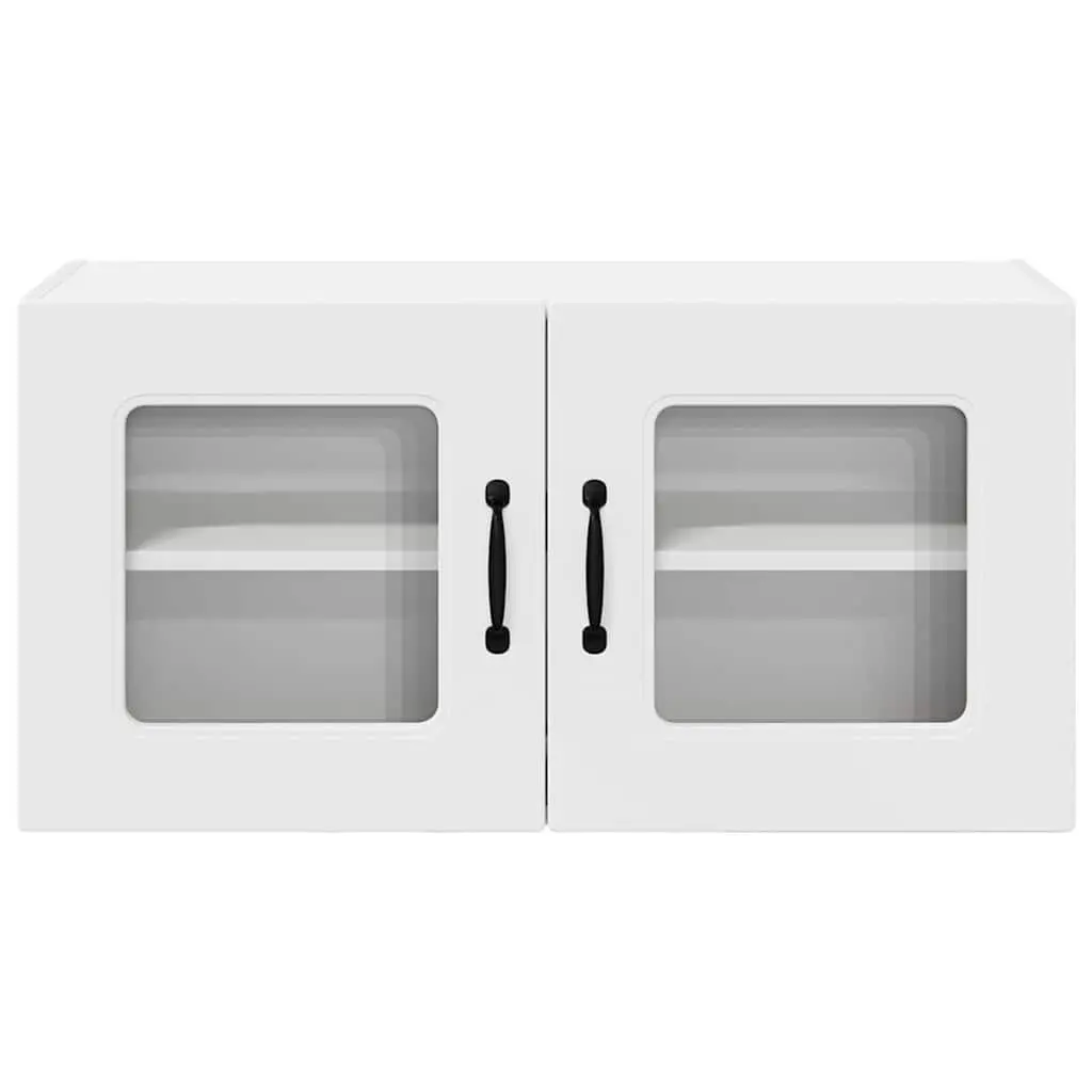 White Engineered Wood Kitchen Cabinet for Storage