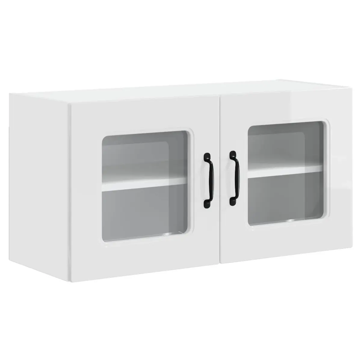 High Gloss White Kitchen Dishwasher Panel Cabinet 80x31x40cm
