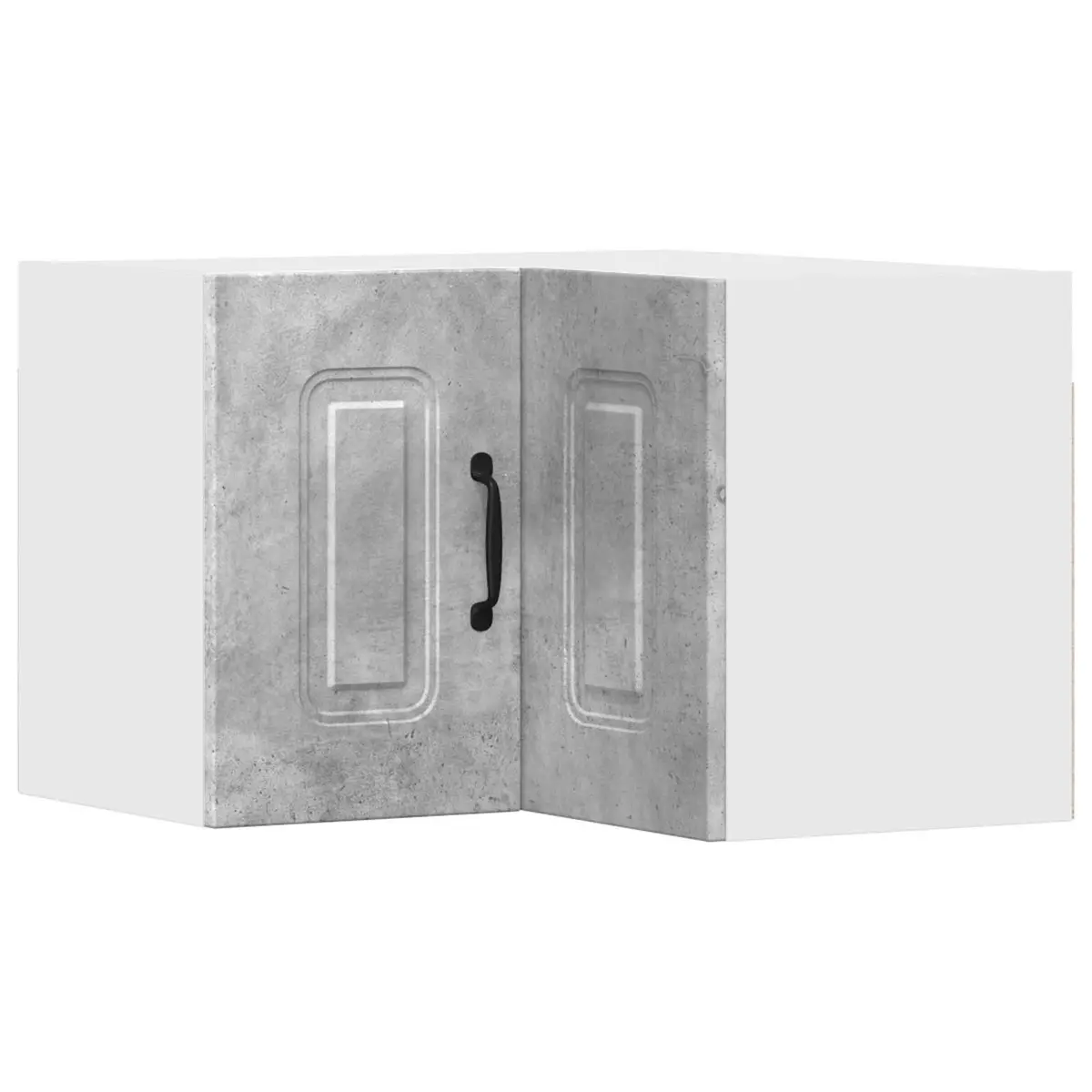 White Kitchen Cabinet Storage Engineered Wood 57x57x40cm