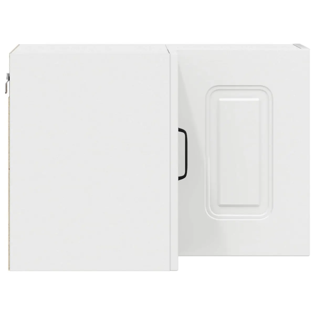 White Kitchen Cabinet Storage Engineered Wood 57x57x40cm
