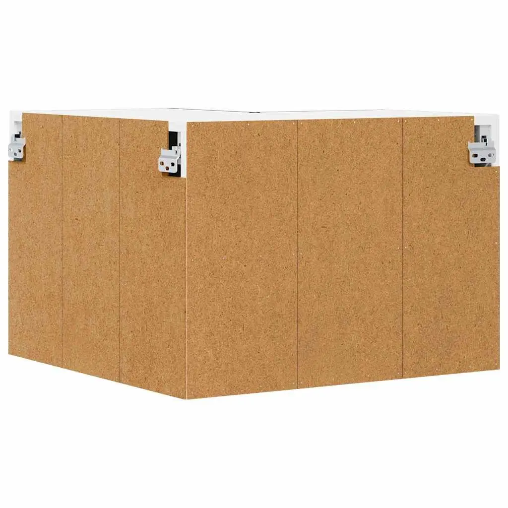 Black Engineered Wood Kitchen Cabinet 57x57x40cm