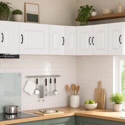 High Gloss White Kitchen Cabinet for Modern Storage