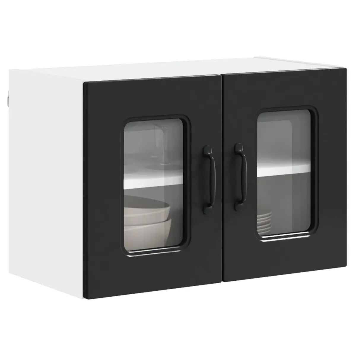 Black Kitchen Cabinet for Organized Storage