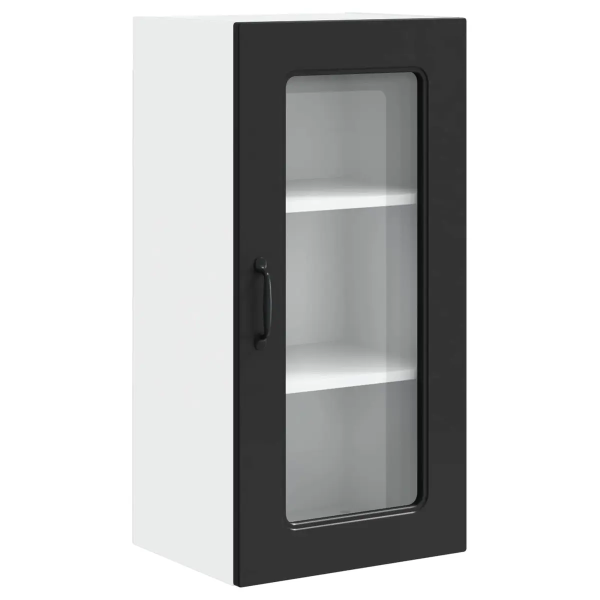 Black Kitchen Dishwasher Panel Cabinet 40x31x80cm