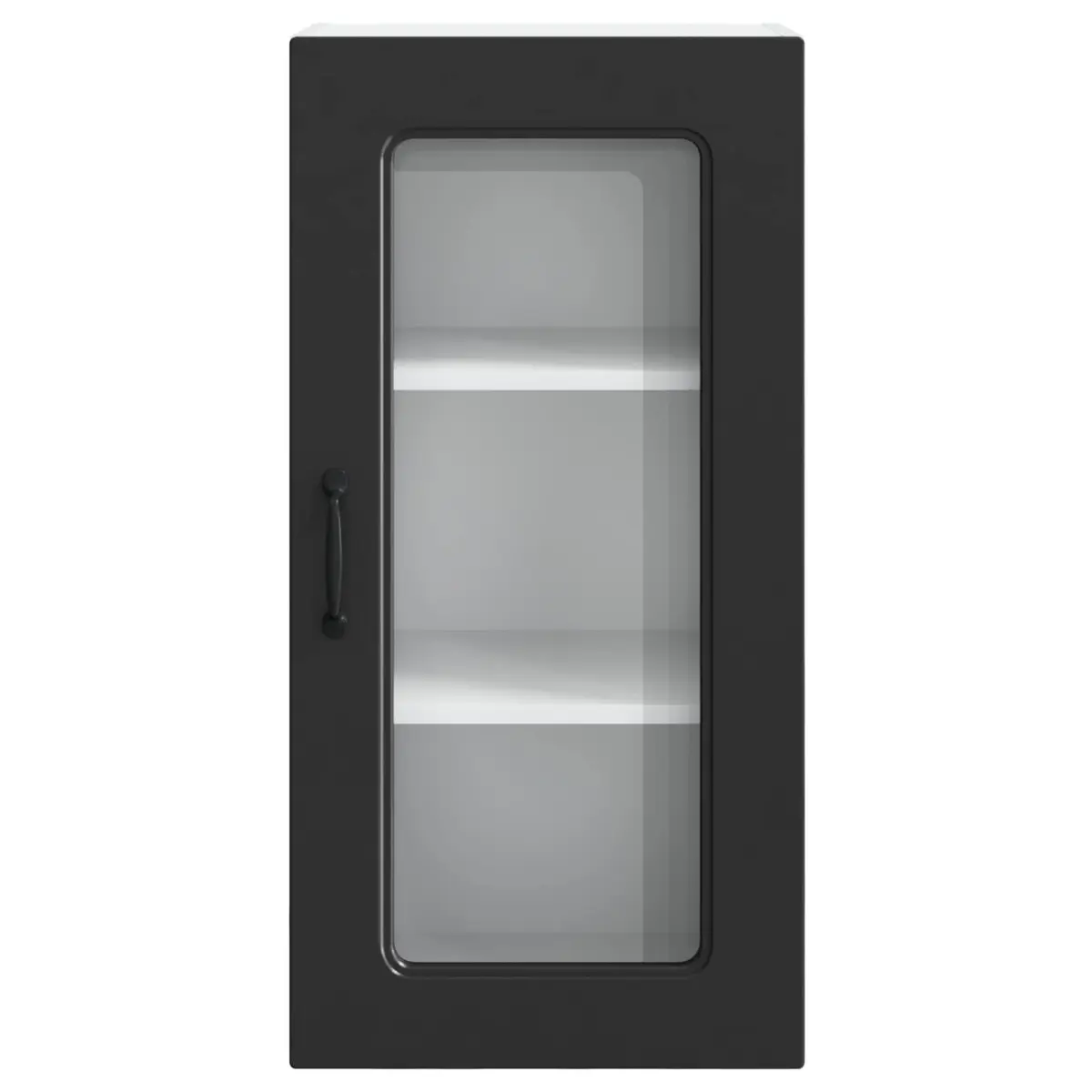 Black Kitchen Dishwasher Panel Cabinet 40x31x80cm