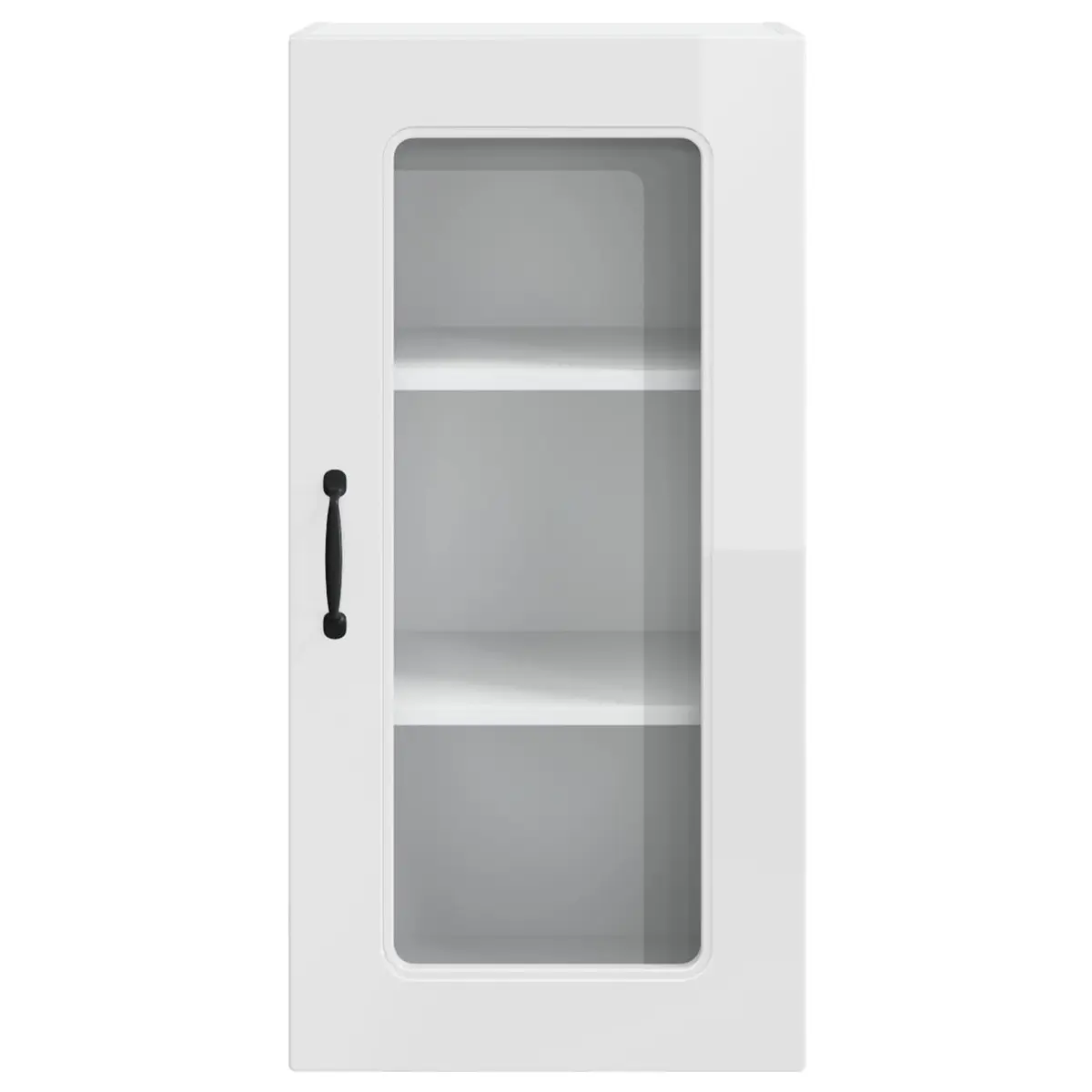 Dishwasher Panel Kitchen Cabinet High Gloss White Storage Engineered Wood