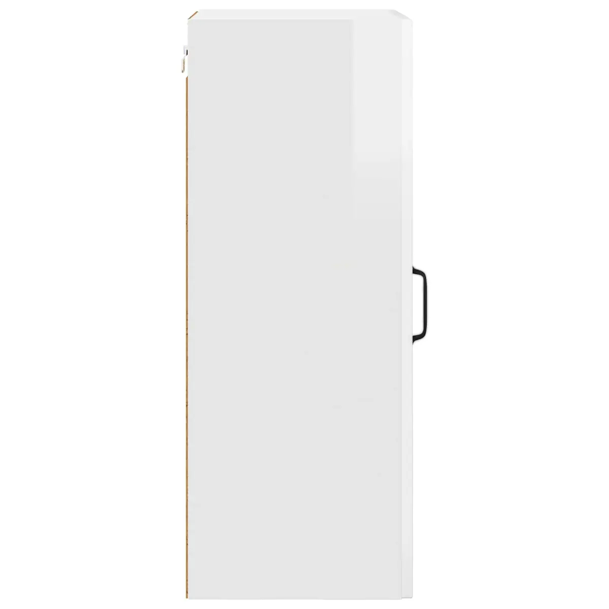 Dishwasher Panel Kitchen Cabinet High Gloss White Storage Engineered Wood