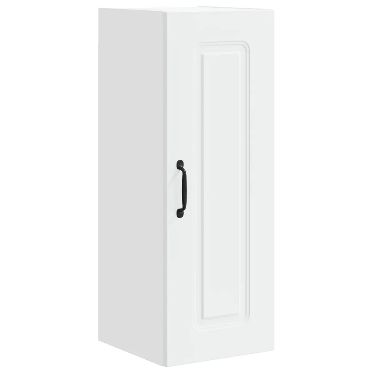 White Engineered Wood Kitchen Storage Cabinet