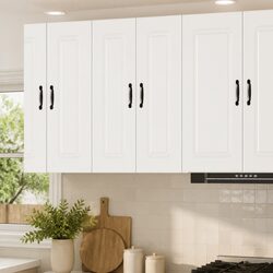 White Engineered Wood Kitchen Cabinet for Modern Spaces