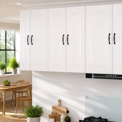 High Gloss White Kitchen Cabinet for Dishwasher Panel