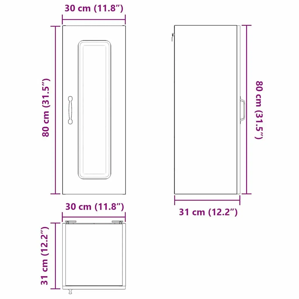 High Gloss White Kitchen Cabinet for Dishwasher Panel