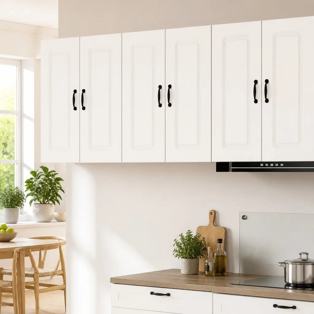 High Gloss White Kitchen Dishwasher Panel Cabinet
