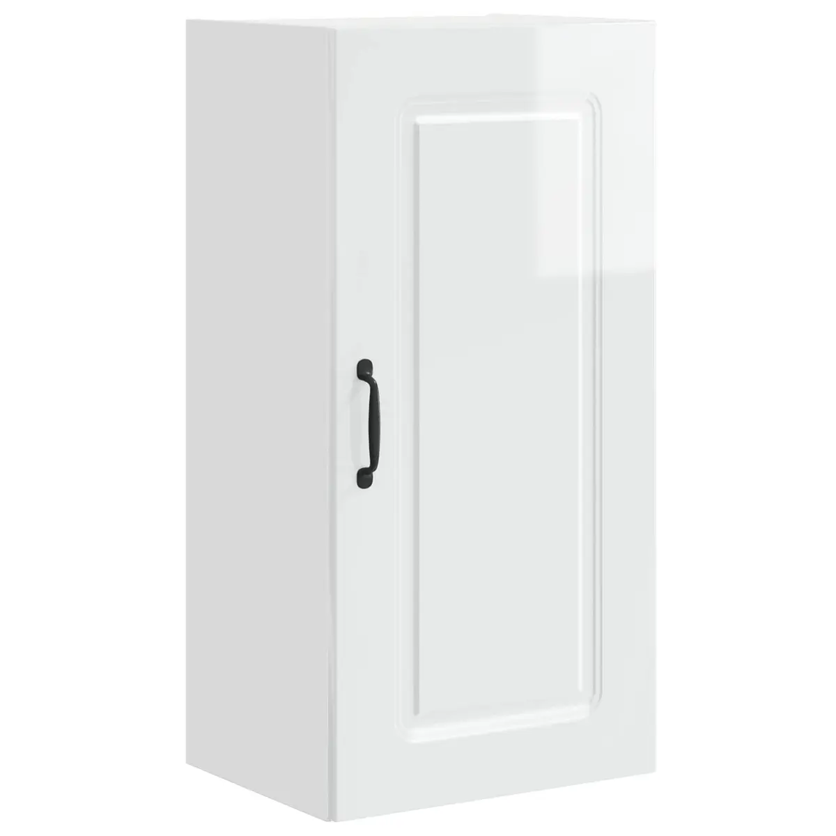 Kitchen Cabinet High Gloss White 40 x 31 x 80 Engineered Wood