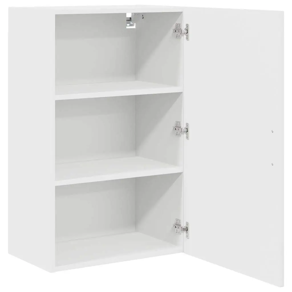 White Engineered Wood Kitchen Cabinet Panel 50 x 31 x 80 cm