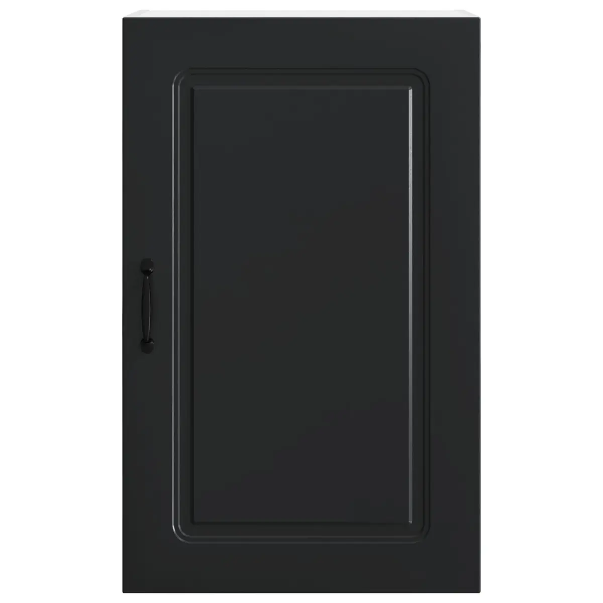 Black Engineered Wood Kitchen Cabinet for Dishwasher Storage