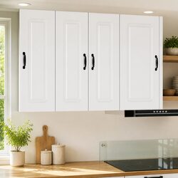 Contemporary White Kitchen Cabinet for Organized Spaces