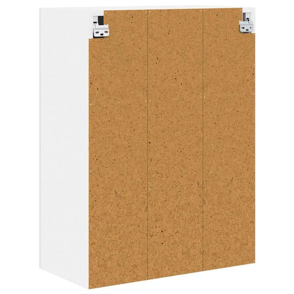 High Gloss White Engineered Wood Kitchen Cabinet