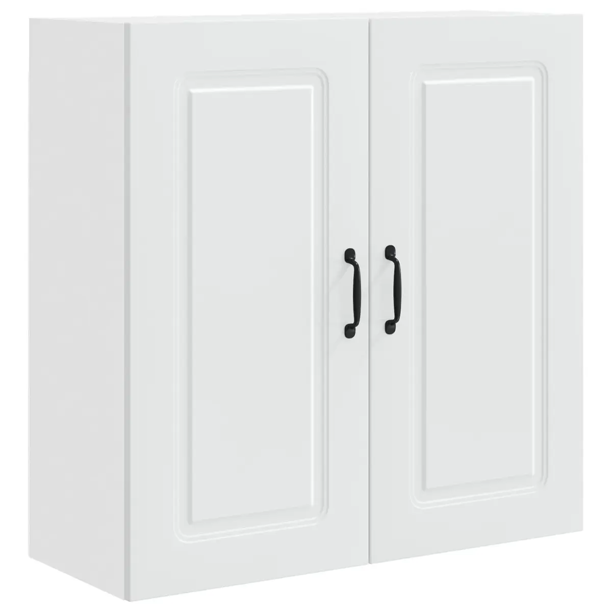 White Engineered Wood Dishwasher Panel Kitchen Cabinet Storage 80x31x80cm