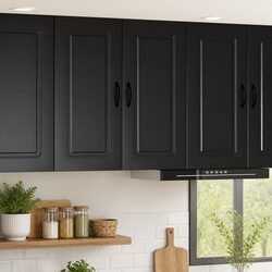 Modern Black Kitchen Cabinet for Stylish Storage