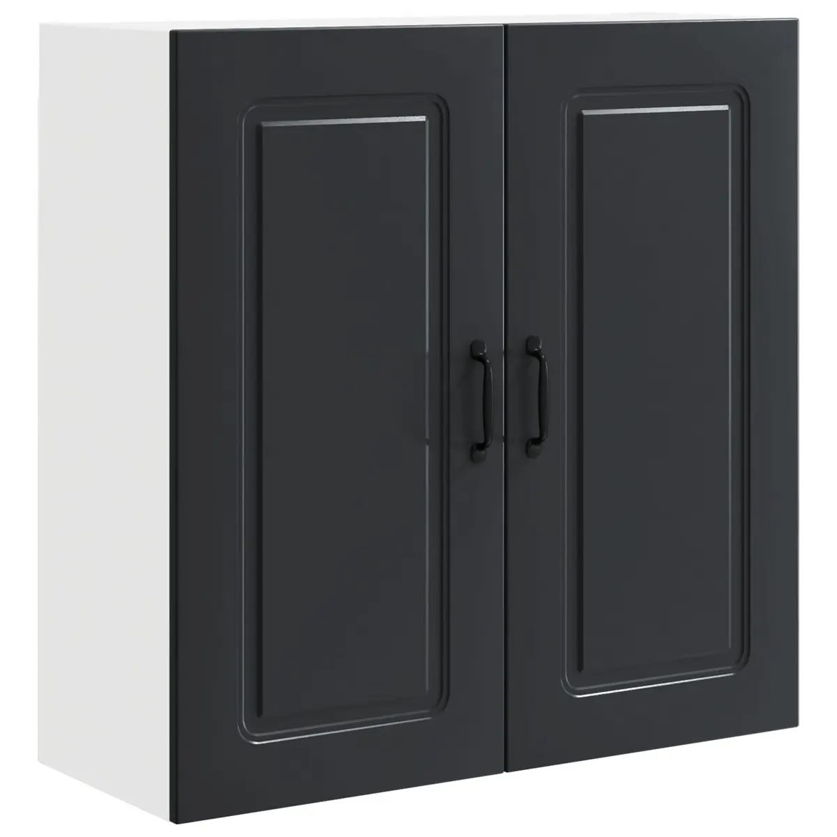 Kitchen Cabinet Black 80x31x80cm Engineered Wood Storage Unit