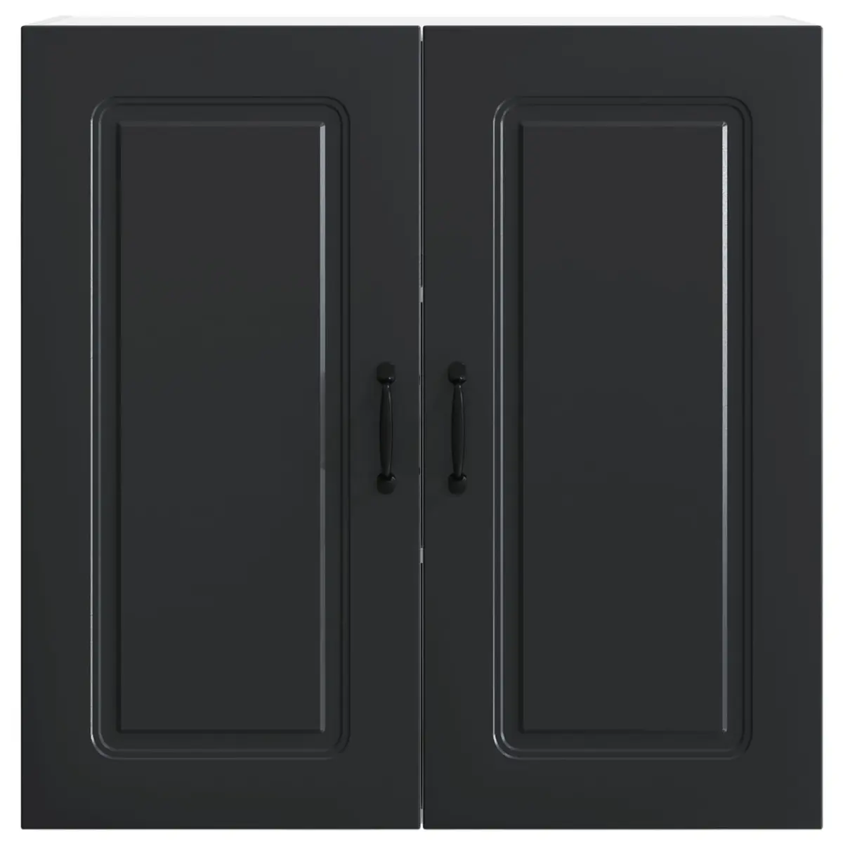 Kitchen Cabinet Black 80x31x80cm Engineered Wood Storage Unit