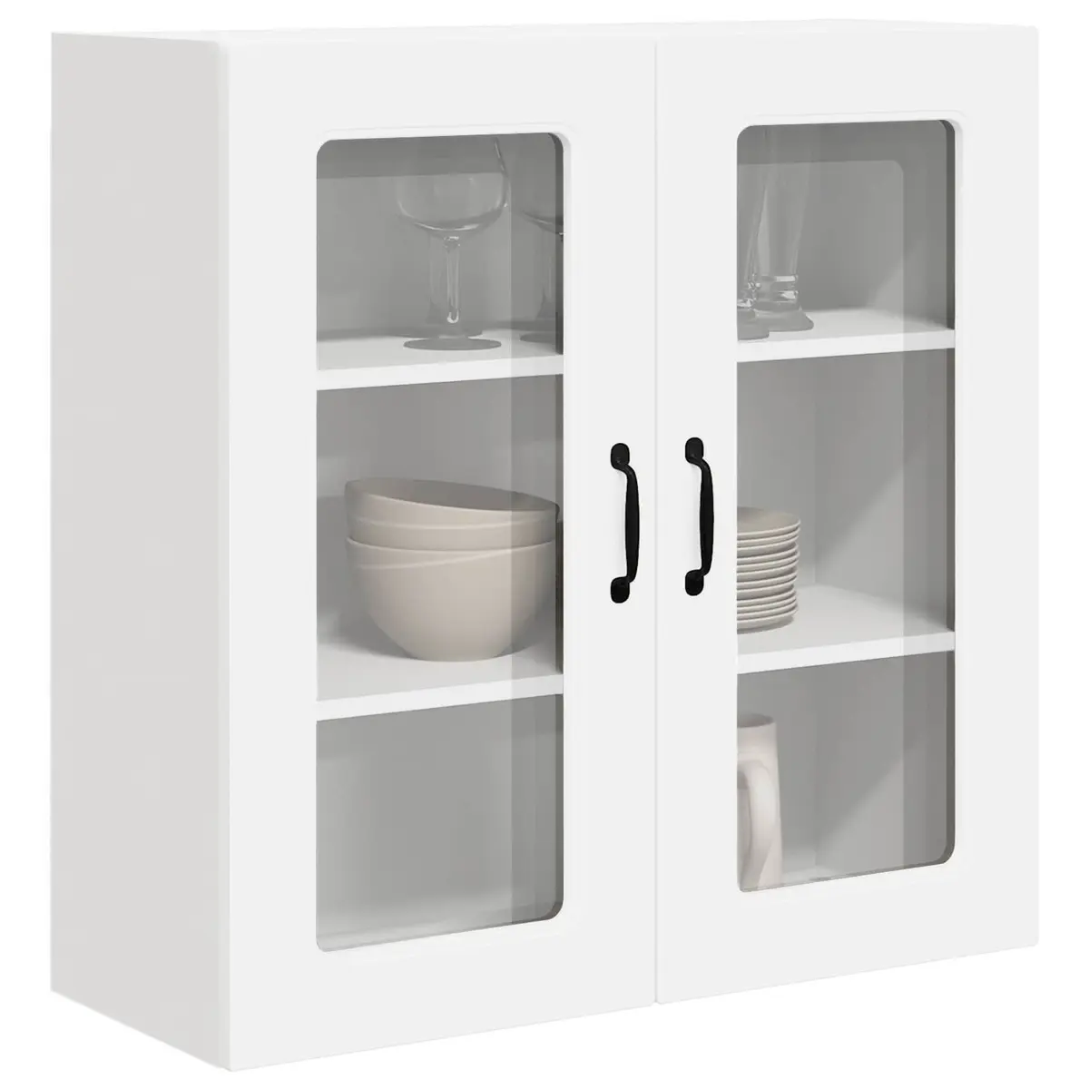 White Engineered Wood Kitchen Cabinet Organizer