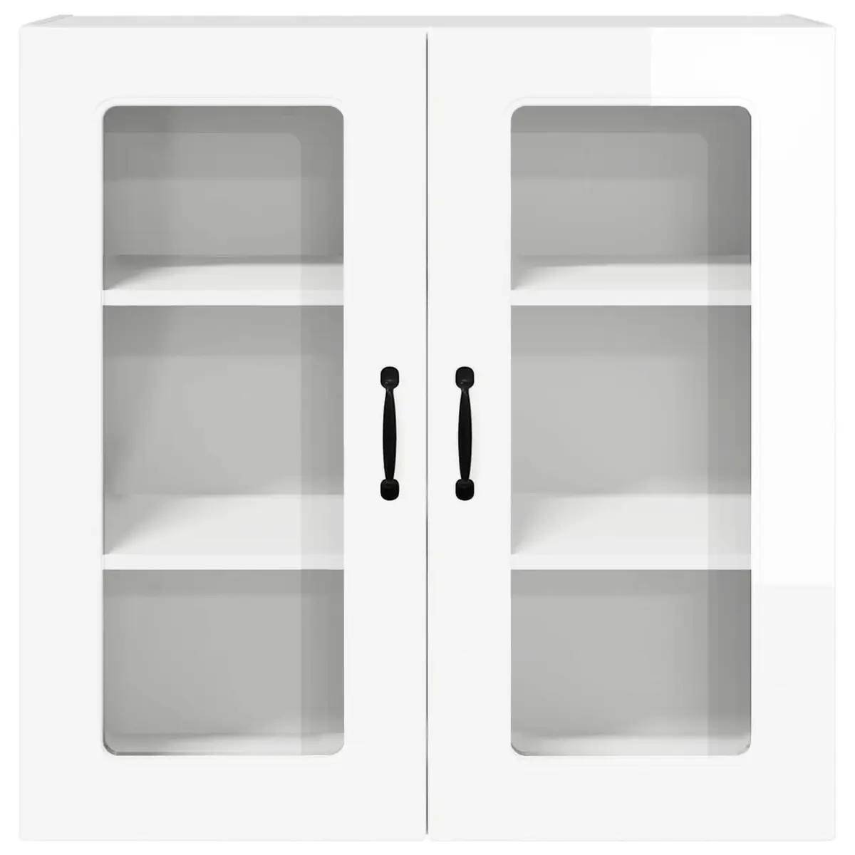 High Gloss White Kitchen Cabinet for Storage