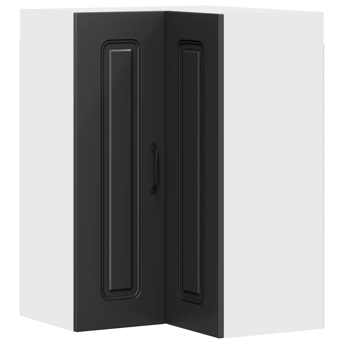 Dishwasher Panel Kitchen Cabinet Black Engineered Wood Storage Cupboard
