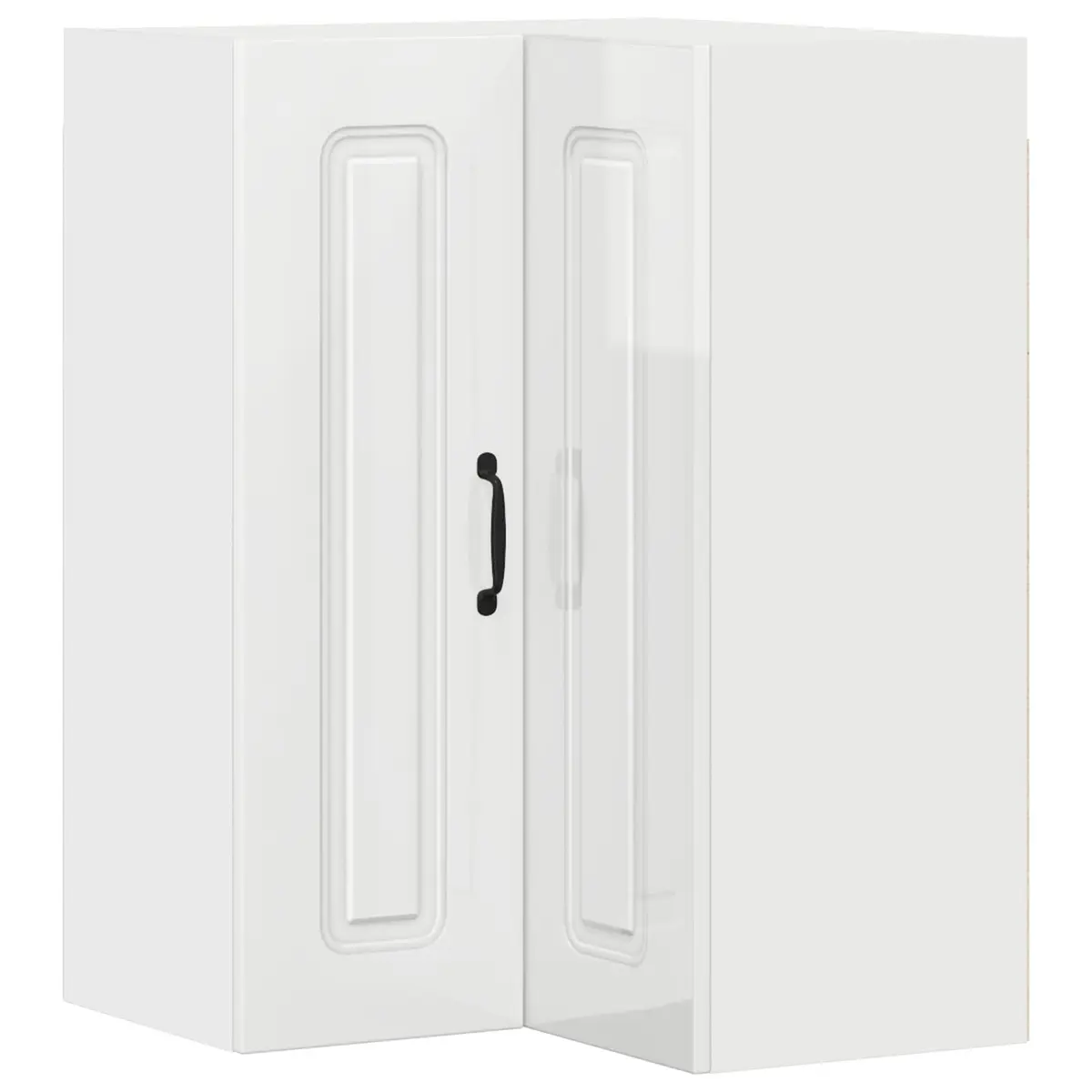 Dishwasher Panel Kitchen Cabinet High Gloss White Storage 57 x 57 x 80 cm