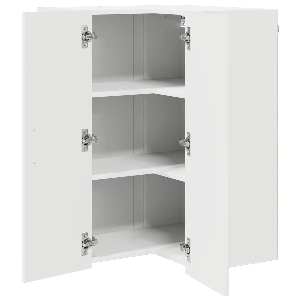 Dishwasher Panel Kitchen Cabinet High Gloss White Storage 57 x 57 x 80 cm