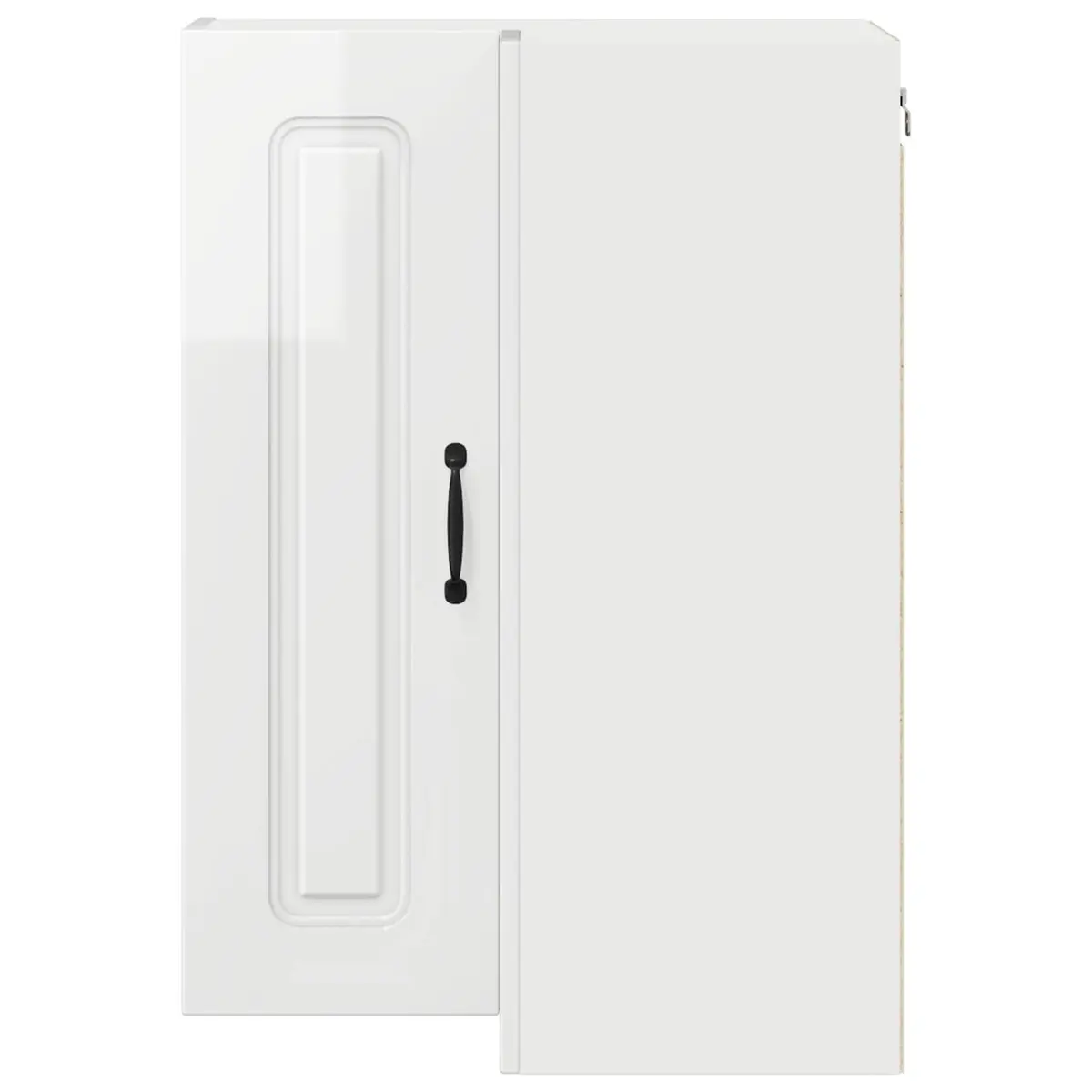 Dishwasher Panel Kitchen Cabinet High Gloss White Storage 57 x 57 x 80 cm