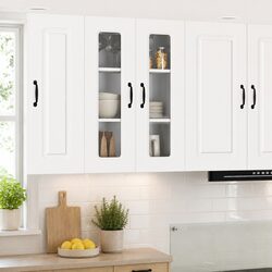 White Engineered Wood Kitchen Cabinet for Storage