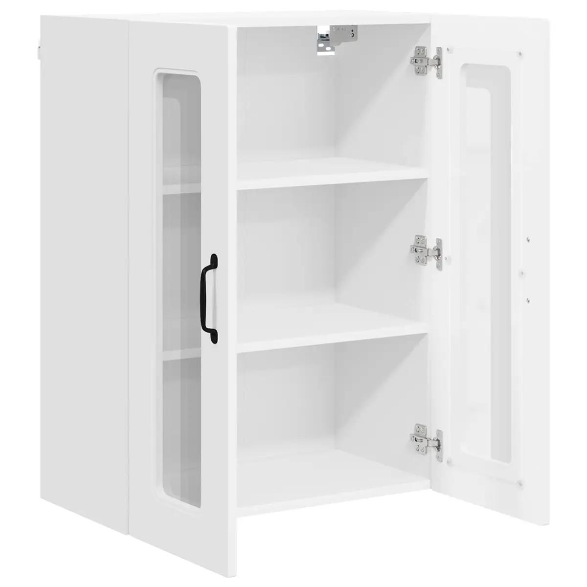 White Engineered Wood Kitchen Cabinet for Storage