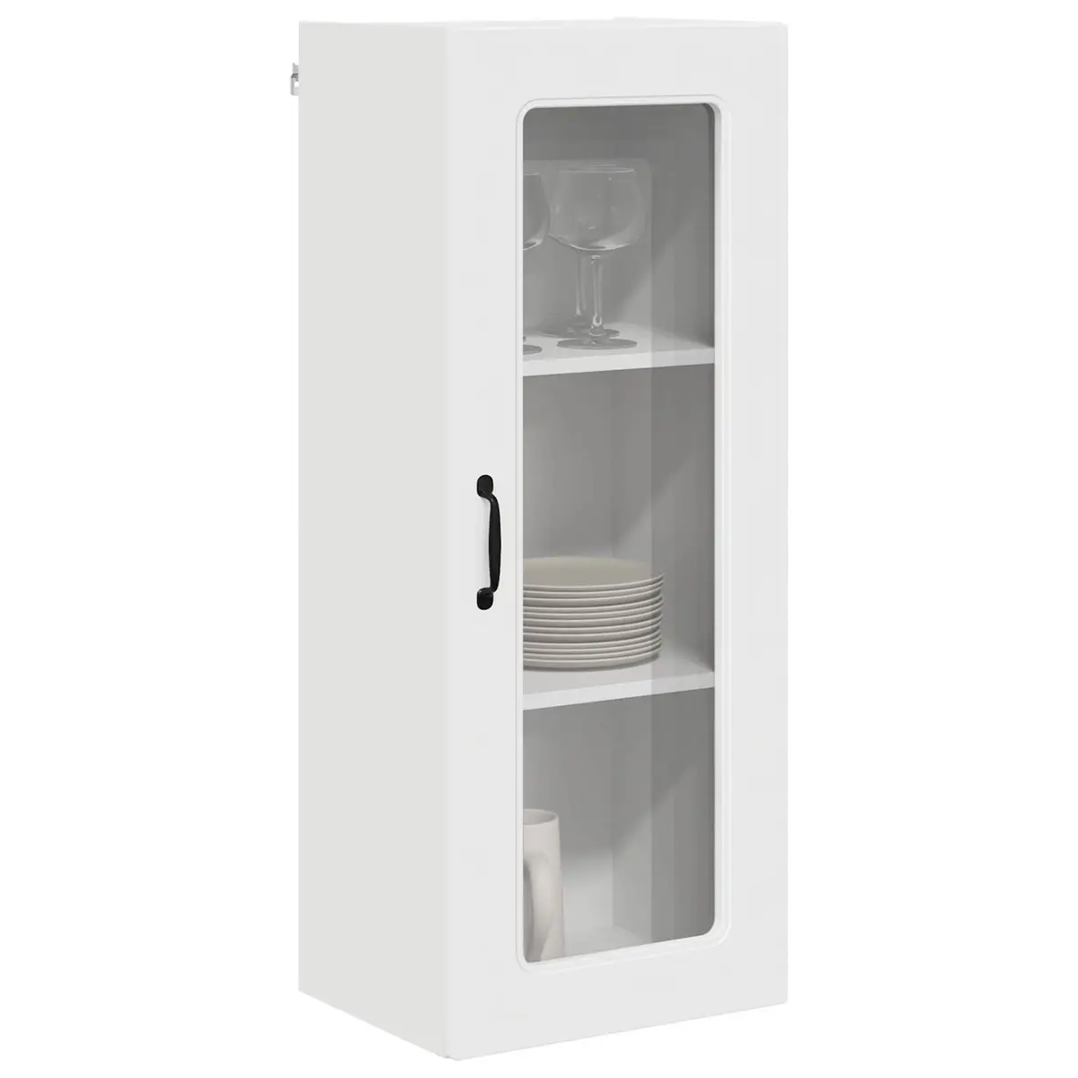 White Kitchen Dishwasher Panel Cabinet Engineered Wood Storage 40x31x100cm