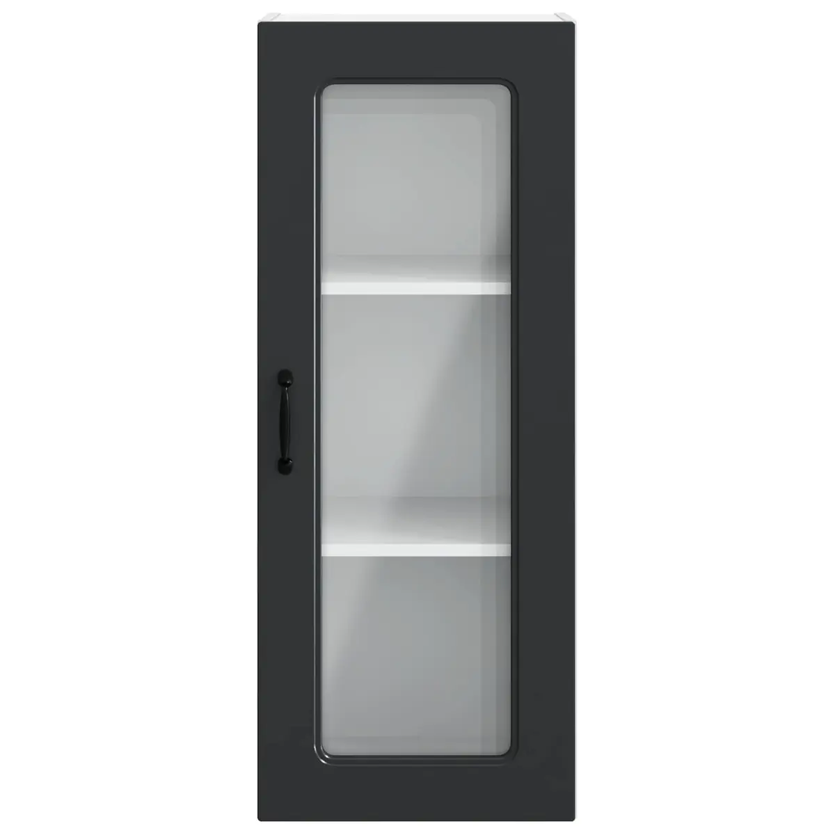 Black Engineered Wood Kitchen Cabinet for Dishwasher