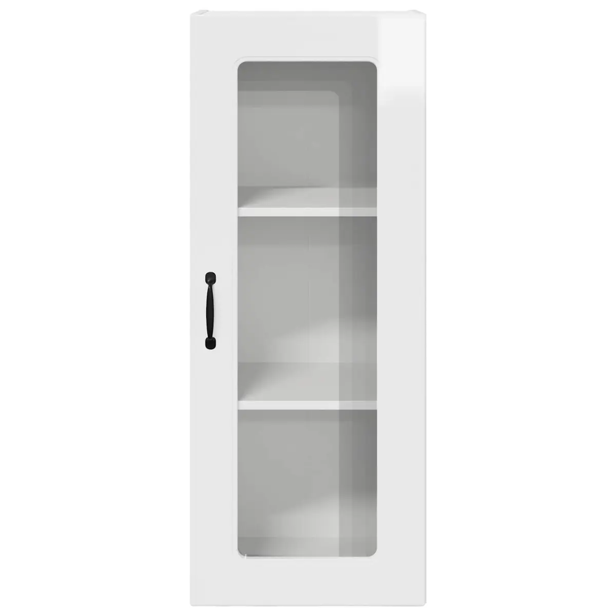 Kitchen Cabinet High Gloss White 40x31x100cm Engineered Wood