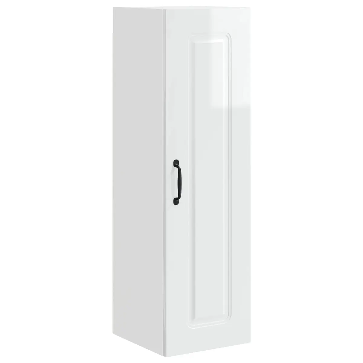 Dishwasher Panel Kitchen Cabinet High Gloss White Rectangular Engineered Wood