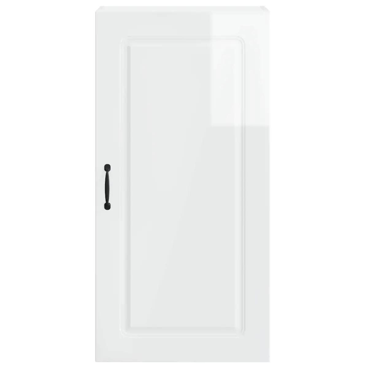 Dishwasher Panel Kitchen Cabinet High Gloss White 50x31x100cm Engineered Wood