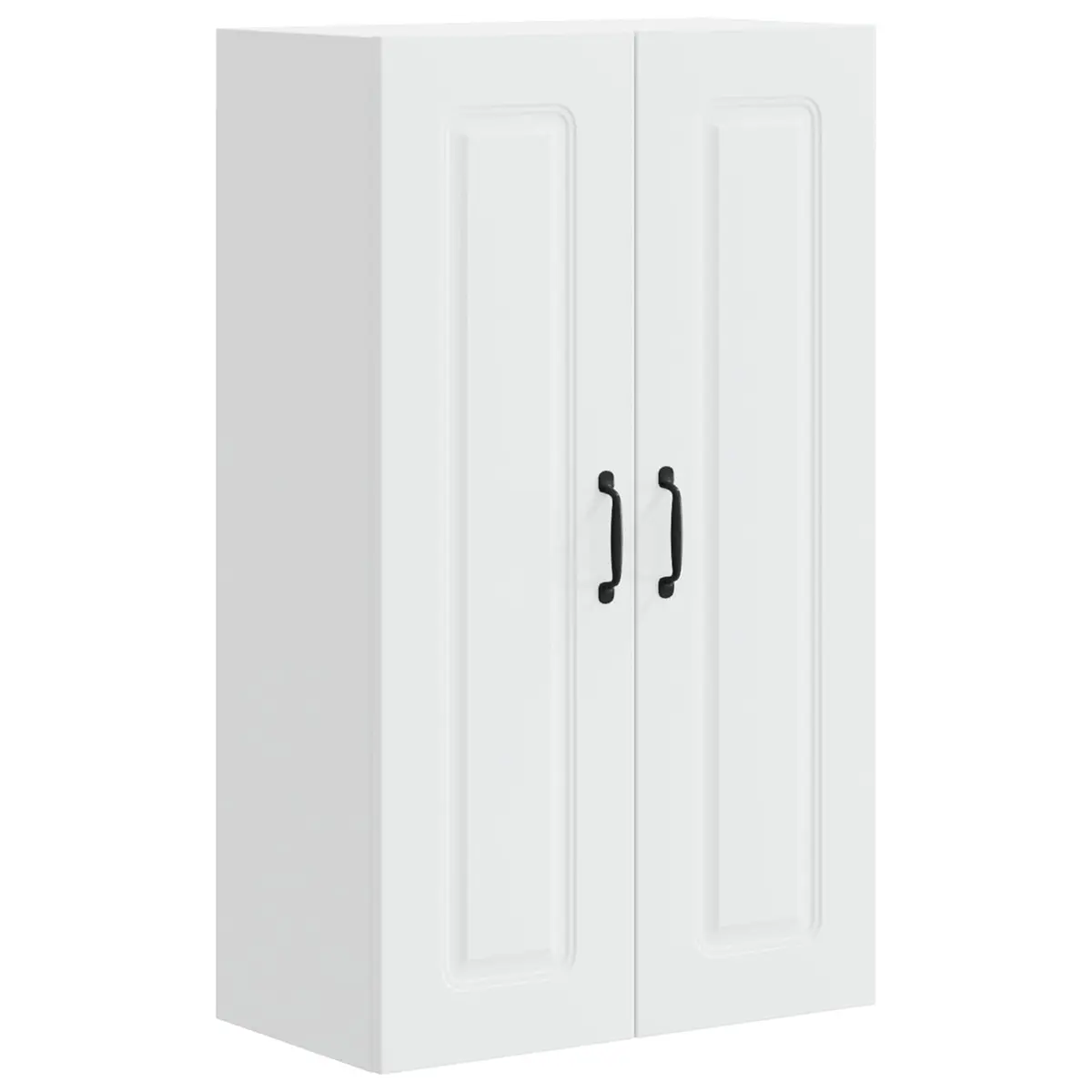 White Engineered Wood Kitchen Cabinet for Storage 60x31x100cm