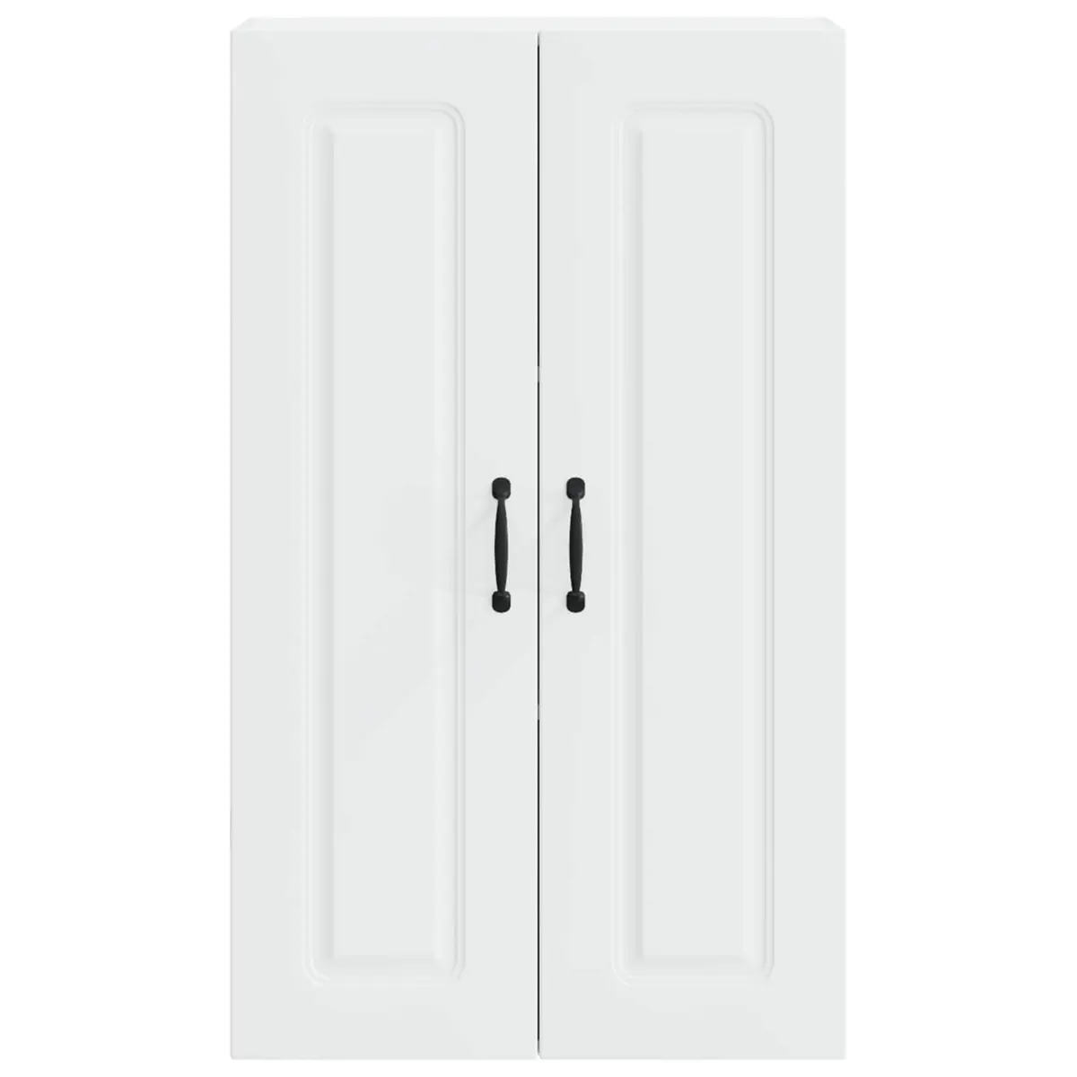 White Engineered Wood Kitchen Cabinet for Storage 60x31x100cm