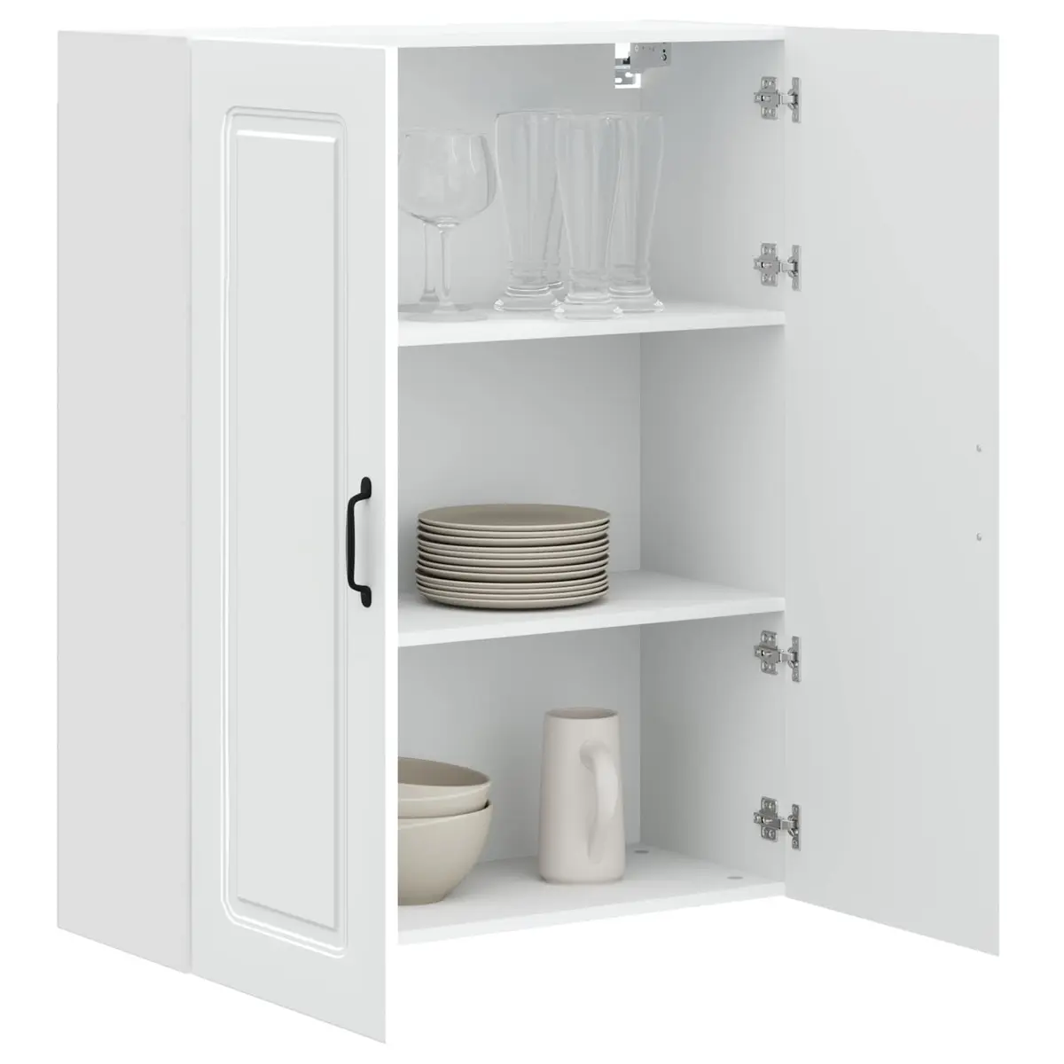 Kitchen Cabinet White Engineered Wood 80 x 31 cm Storage Unit