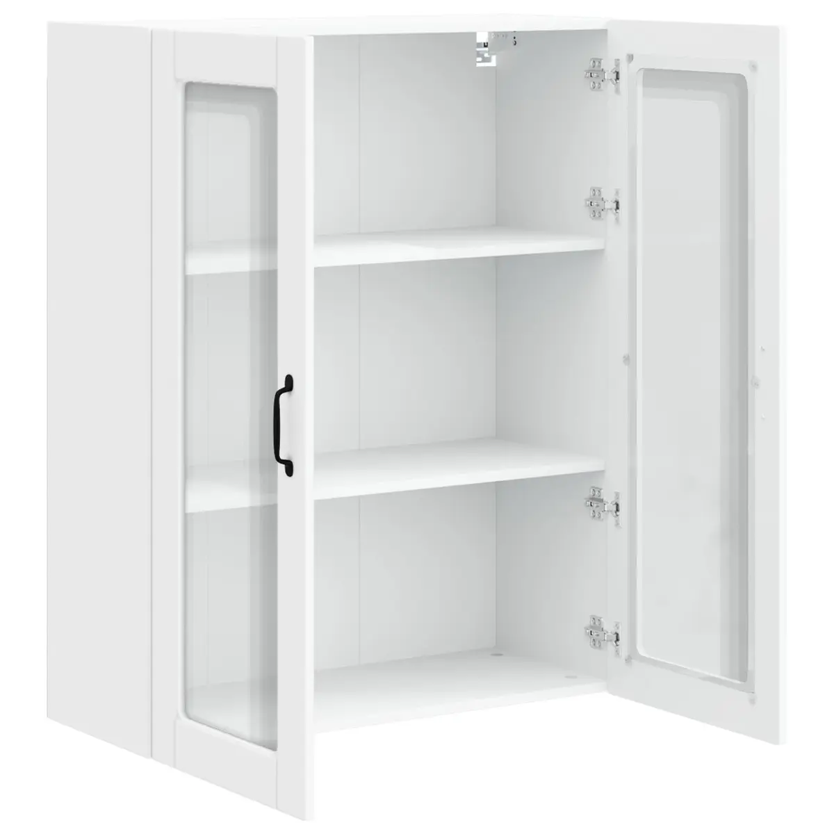 Dishwasher Panel Kitchen Cabinet White Engineered Wood Storage Unit 80x31x100cm