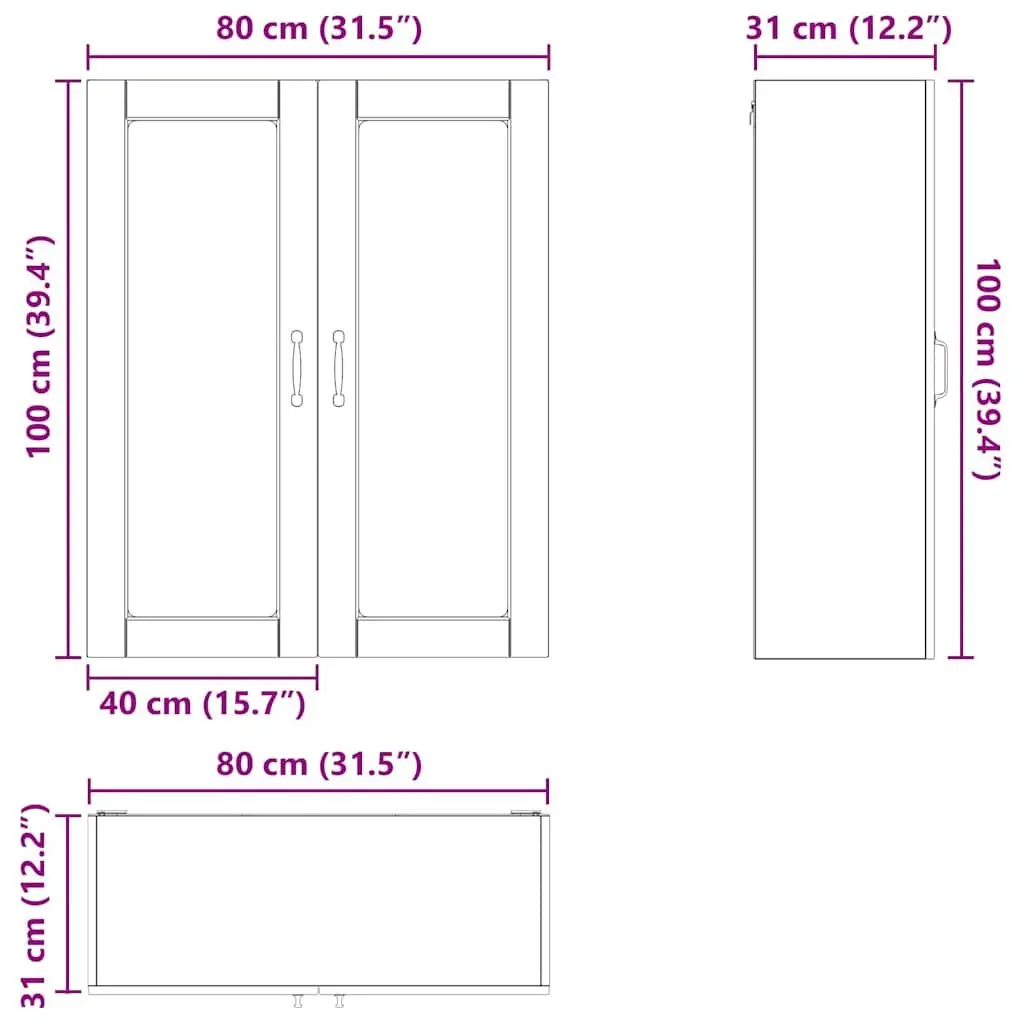 Black Engineered Wood Kitchen Cabinet with Dishwasher Panel