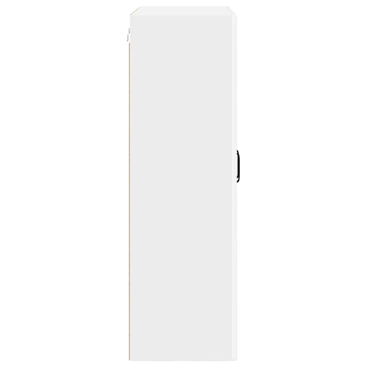 High Gloss White Kitchen Cabinet with Storage