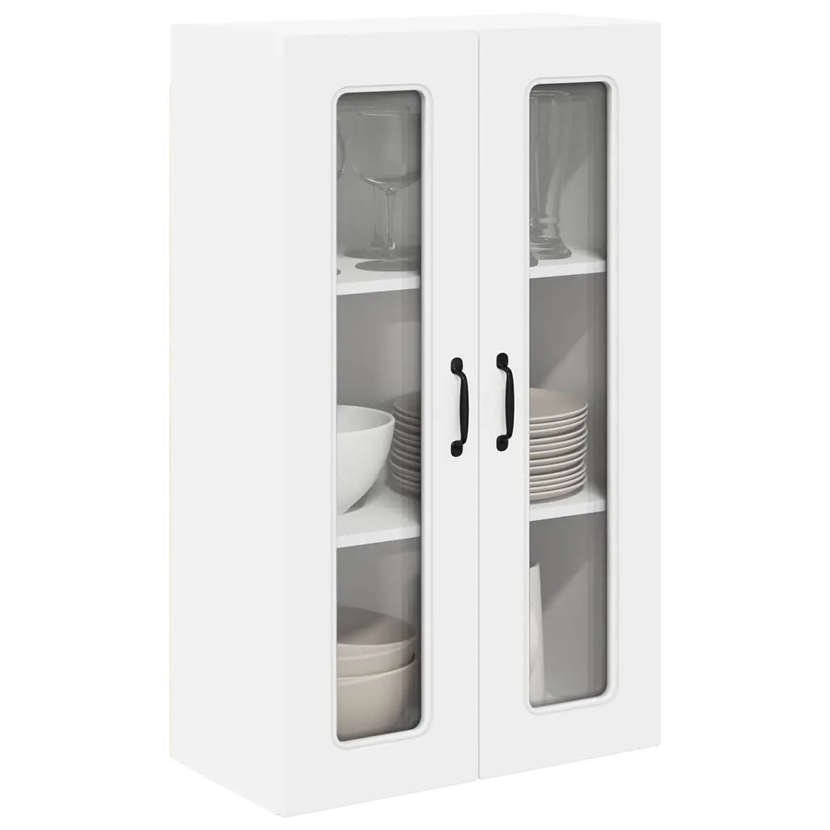 Kitchen Cabinet Storage Organiser White Engineered Wood Dishwasher Panel 60x31x100cm
