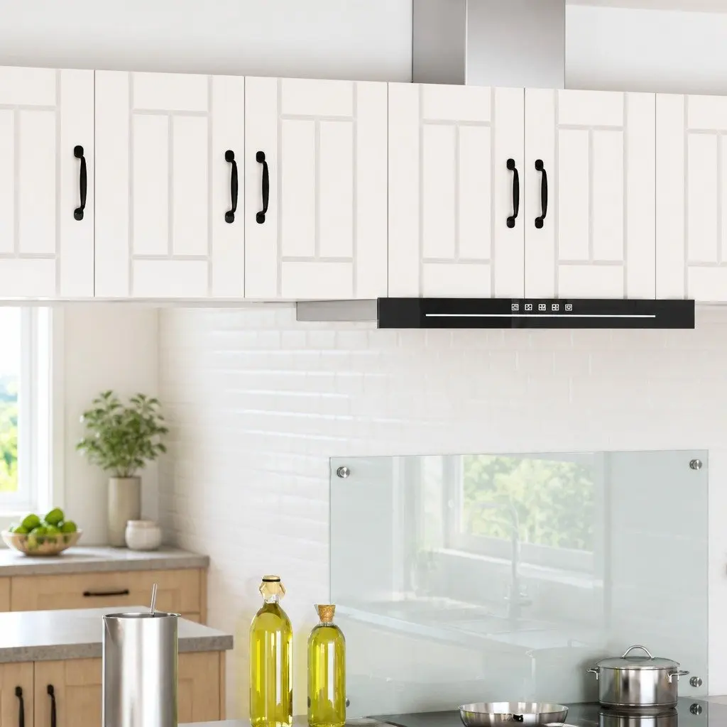 Wall Cabinet Storage Unit White Engineered Wood 30 x 31 x 40 cm