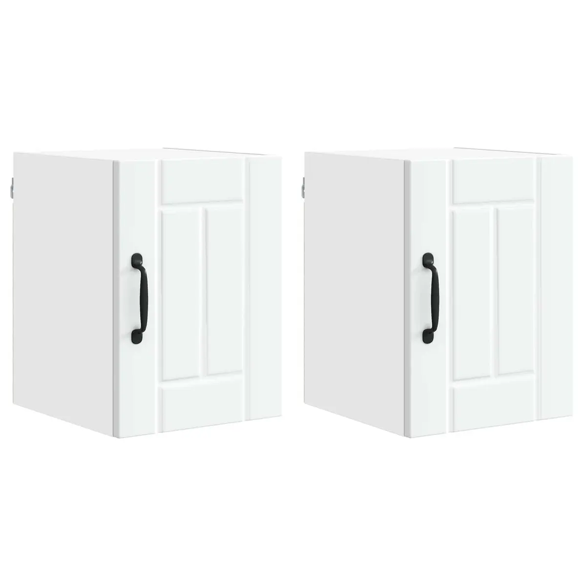 Wall Cabinet Modern White Engineered Wood 30x31x40cm