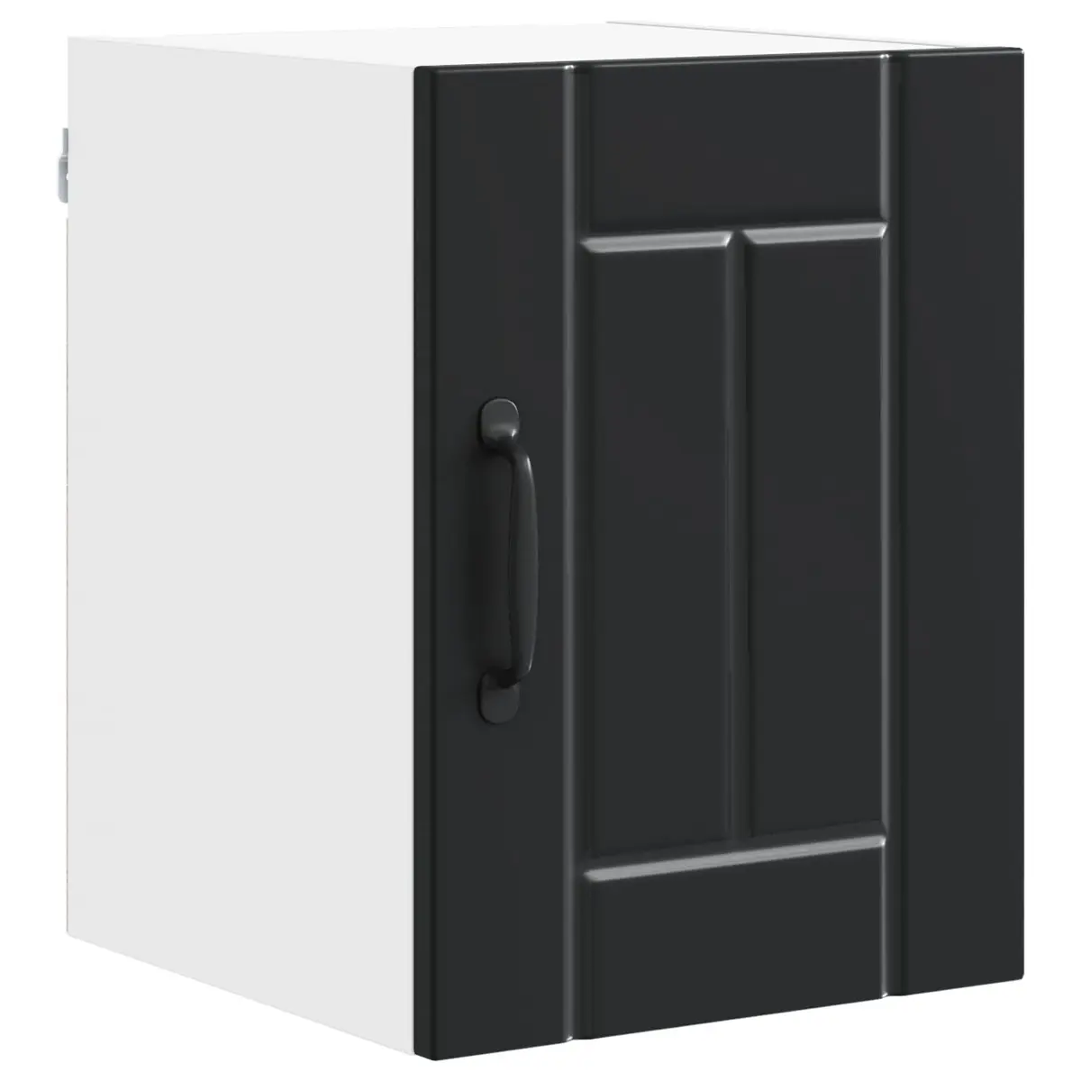 Wall Cabinet Dishwasher Panel Black Rectangular Engineered Wood
