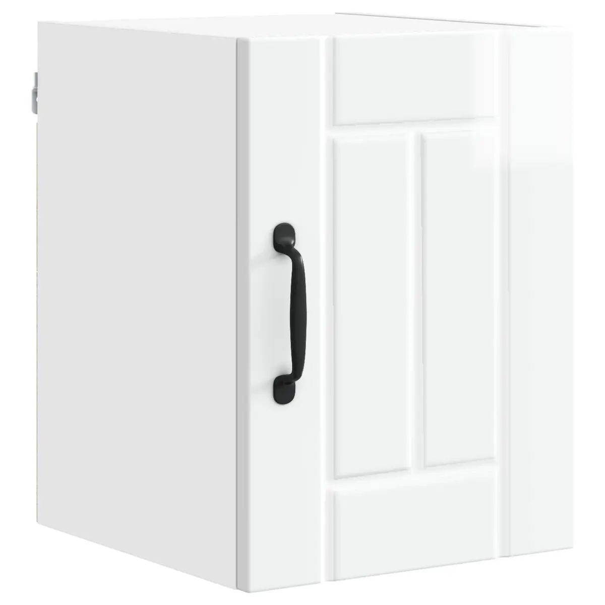 High Gloss White Wall Cabinet Set for Kitchen Storage